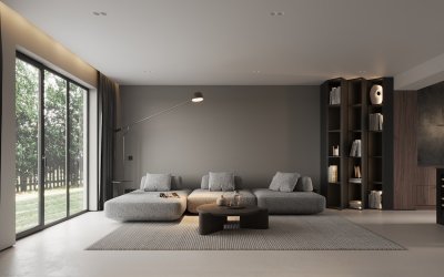 Waarom walnut meubels de woonkamer van dit moment definiëren